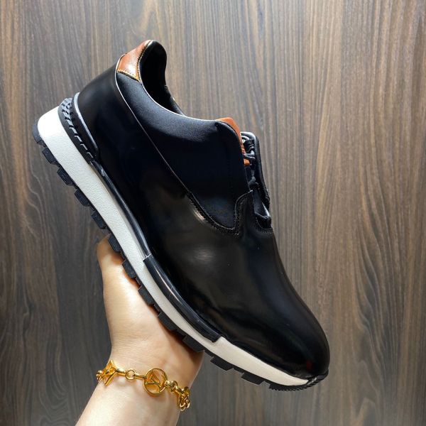 designer fashion luxury low-sports casual men's shoes, smooth leather, generous, comfortable and breathable, size 38-45, Black
designer fashion luxury low-sports casual men's shoes, smooth leather, generous, comfortable and breathable, size 38-45, Black