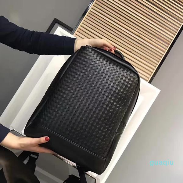 designer-leather woven men's bag double shoulder bag couple wrapped soft cowhide large capacity backpack
designer-leather woven men's bag double shoulder bag couple wrapped soft cowhide large capacity backpack