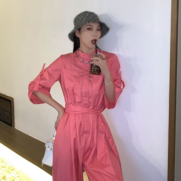 romper casual straight spring jumpsuit for women stand collar half sleeve high waist lace up jumpsuits female fashion, Black;white
romper casual straight spring jumpsuit for women stand collar half sleeve high waist lace up jumpsuits female fashion, Black;white