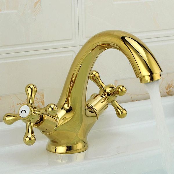 bathroom sink faucets basin europe style gold faucet dual handle single hole mixer taps and cold tap
bathroom sink faucets basin europe style gold faucet dual handle single hole mixer taps and cold tap