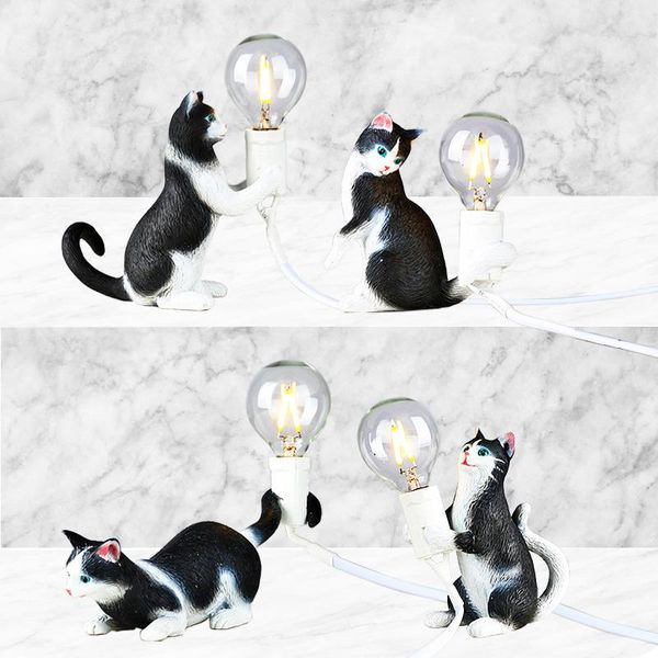 table lamps the cat lights nordic sitting room, bedroom lamp mini catlamp small night light clothing store decoration animals
table lamps the cat lights nordic sitting room, bedroom lamp mini catlamp small night light clothing store decoration animals