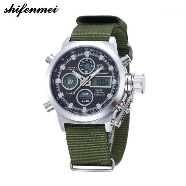 wristwatches shifenmei quartz watch men stainless steel strap waterproof watches date clock man fashion casual business zegarek damski, Slivery;brown
wristwatches shifenmei quartz watch men stainless steel strap waterproof watches date clock man fashion casual business zegarek damski, Slivery;brown
