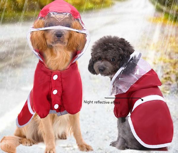 dog raincoats waterproof night safety rain gear supplies for walking two-legged golden retriever husky four seasons apparel
dog raincoats waterproof night safety rain gear supplies for walking two-legged golden retriever husky four seasons apparel