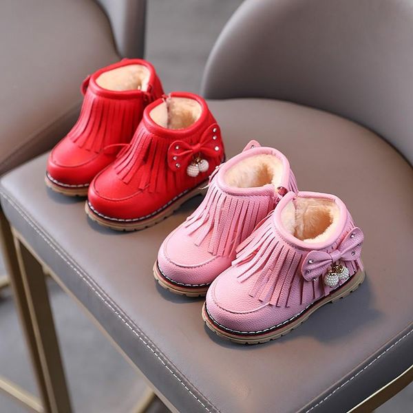 boots children ankle pu leather pink red lovely fringe bowknot 21-30 toddler kids shoer boot plush warm winter girl' shoes, Black;grey
boots children ankle pu leather pink red lovely fringe bowknot 21-30 toddler kids shoer boot plush warm winter girl' shoes, Black;grey
