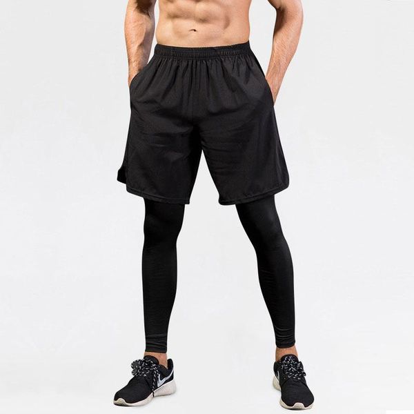 fake two-piece tights men basketball training trousers running fitness leggings stretch quick-drying sports sport pants, Black;blue
fake two-piece tights men basketball training trousers running fitness leggings stretch quick-drying sports sport pants, Black;blue