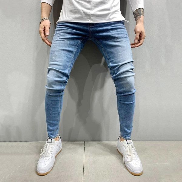 Spring Autumn Puimentiua Mens Jeans Elastic Waist Skinny Stretch Ripped Pants Streetwear Denim Blue Slim Fitting Top Fashion Versatile New Style, Socks (contact seller;confirm style)
Spring Autumn Puimentiua Mens Jeans Elastic Waist Skinny Stretch Ripped Pants Streetwear Denim Blue Slim Fitting Top Fashion Versatile New Style, Socks (contact seller;confirm style)