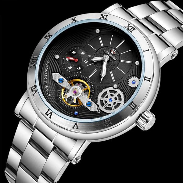 wristwatches forsining mens watches tourbillon skeleton automatic mechanical luminous male watch fashion casual reloj hombr, Slivery;brown
wristwatches forsining mens watches tourbillon skeleton automatic mechanical luminous male watch fashion casual reloj hombr, Slivery;brown