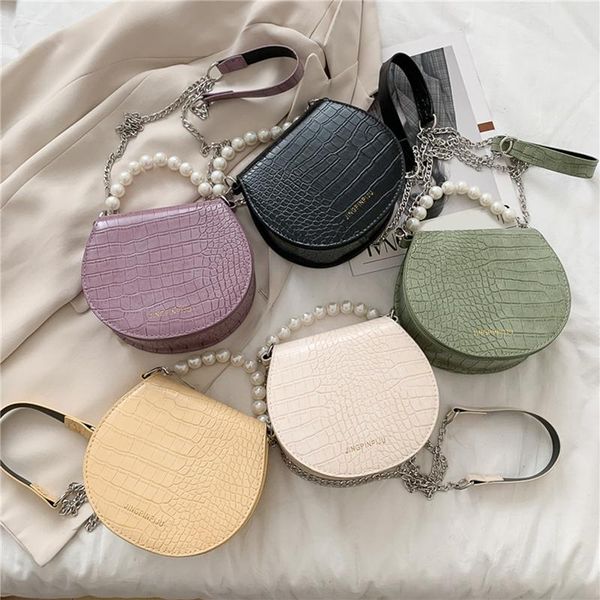 evening bags 2021 ladies pearl chain shoulder bag female simple small cosmetic women trend fashion round
evening bags 2021 ladies pearl chain shoulder bag female simple small cosmetic women trend fashion round