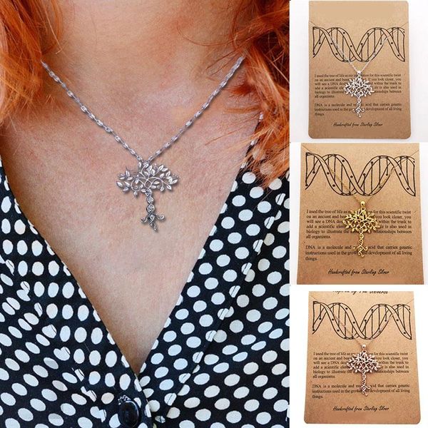 tree of life s925 sterling silver necklace dna pendant handcrafted elegant jewelry birthdays romantic gift for women fou chains
tree of life s925 sterling silver necklace dna pendant handcrafted elegant jewelry birthdays romantic gift for women fou chains