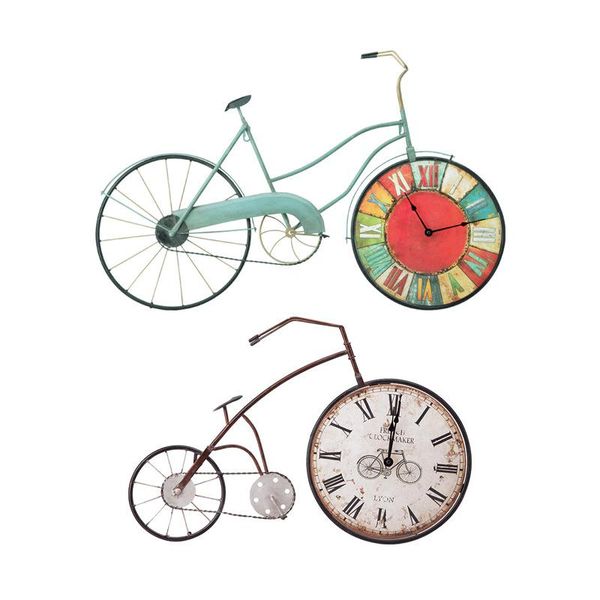 bicycle wall clock retro american country living room bedroom personalized decoration clocks arrival hanging watch
bicycle wall clock retro american country living room bedroom personalized decoration clocks arrival hanging watch