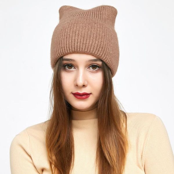 beanie/skull caps 10% wool knitted winter hat cartoon cat ear beanie solid color woman girl warm cycling running outdoor, Blue;gray
beanie/skull caps 10% wool knitted winter hat cartoon cat ear beanie solid color woman girl warm cycling running outdoor, Blue;gray