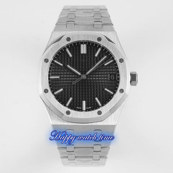 bf version 15500st.oo.1220st.01 watches black dial silver case cal.4302 automatic mechanical movement 316l steel band sport mens watch, Slivery;brown
bf version 15500st.oo.1220st.01 watches black dial silver case cal.4302 automatic mechanical movement 316l steel band sport mens watch, Slivery;brown