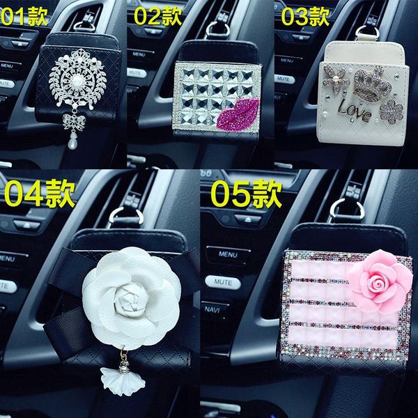 car organizer universal air vent box storage bag with hook auto mount outlet hanging leather container pocket coin organization 
car organizer universal air vent box storage bag with hook auto mount outlet hanging leather container pocket coin organization