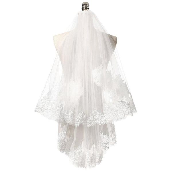 bridal veils elegant wedding accessories 2 layer veil white ivory simple with comb, Black
bridal veils elegant wedding accessories 2 layer veil white ivory simple with comb, Black