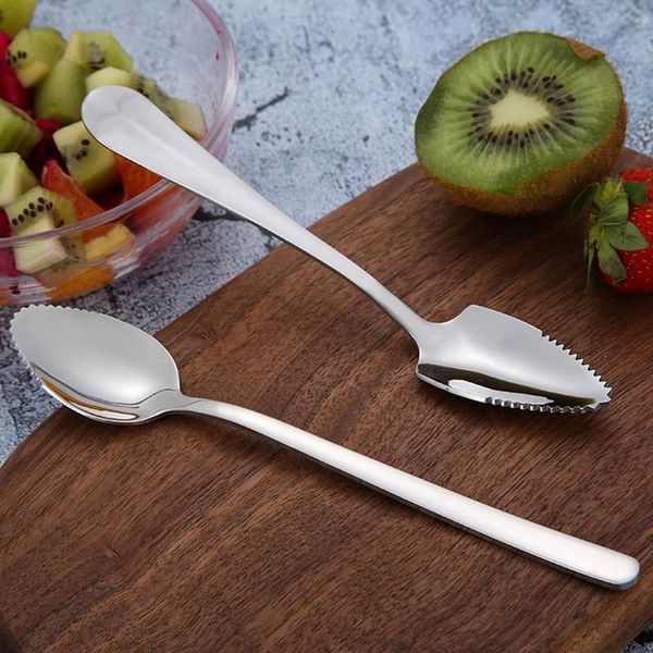 spoons a stainless steel grapefruit apple fruit puree long handle multi-functional baby prepare tool sawtooth scraper spoon
spoons a stainless steel grapefruit apple fruit puree long handle multi-functional baby prepare tool sawtooth scraper spoon