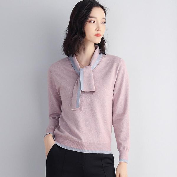 women's sweaters knitted pullovers women 2021 autumn shinny thread v-neck pullover stella filante pull femme knitwear female sweater, White;black
women's sweaters knitted pullovers women 2021 autumn shinny thread v-neck pullover stella filante pull femme knitwear female sweater, White;black