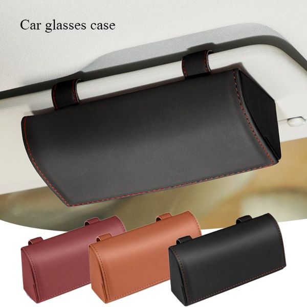 other interior accessories pu leather car glasses case sunglasses storage box 3 colors auto holder sun visor fast delivery
other interior accessories pu leather car glasses case sunglasses storage box 3 colors auto holder sun visor fast delivery