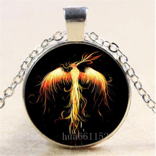vintage phoenix fire po cabochon glass chain necklace,charm creative women pendants fashion jewelry friend gifts chains, Silver
vintage phoenix fire po cabochon glass chain necklace,charm creative women pendants fashion jewelry friend gifts chains, Silver