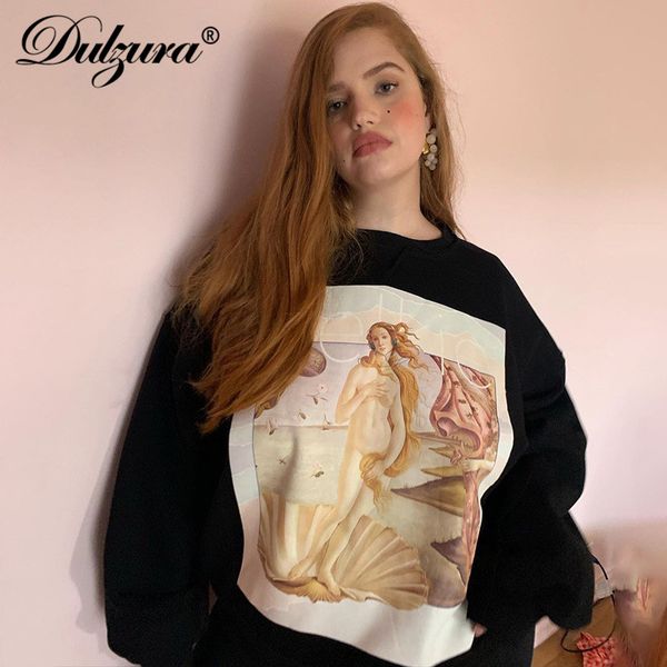 oil painting women long sleeve sweatshirt pullover loose thick oversized casual streetwear 2021 autumn winter vintage, Black;white
oil painting women long sleeve sweatshirt pullover loose thick oversized casual streetwear 2021 autumn winter vintage, Black;white