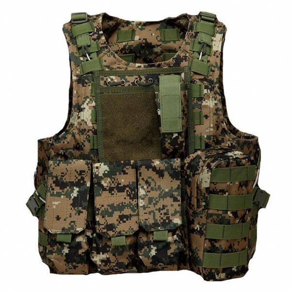 tactical vest molle hunting outdoor carrier swat fishing paintball equipment army armor vests jackets, Camo;black
tactical vest molle hunting outdoor carrier swat fishing paintball equipment army armor vests jackets, Camo;black