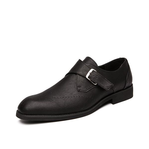 dress shoes minimalist for men classic vintage monk italian gentleman round toe formal business suit wedding, Black
dress shoes minimalist for men classic vintage monk italian gentleman round toe formal business suit wedding, Black