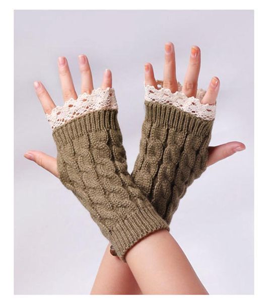 five fingers gloves women' wool with lengthened wrist brace for winter warmth, knitted half-finger, Blue;gray
five fingers gloves women' wool with lengthened wrist brace for winter warmth, knitted half-finger, Blue;gray