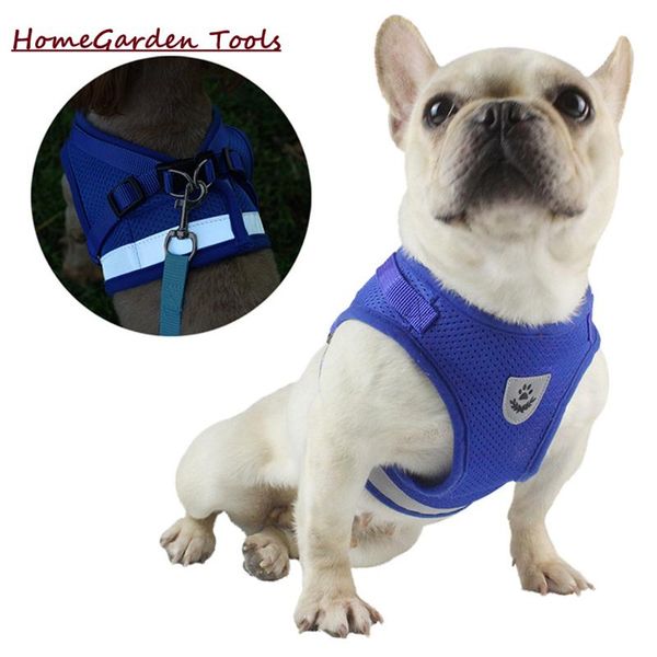 cat dog adjustable harness vest walking lead leash for puppy dogs collar polyester mesh small medium pet collars & leashes
cat dog adjustable harness vest walking lead leash for puppy dogs collar polyester mesh small medium pet collars & leashes