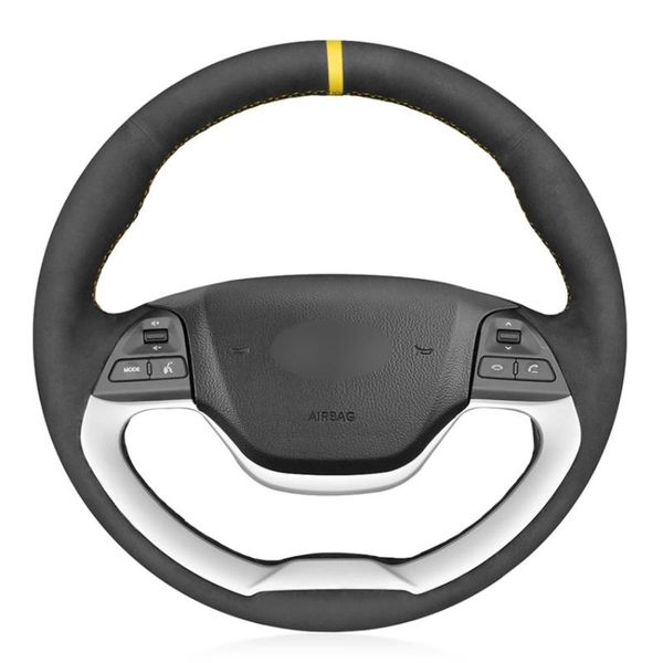steering wheel covers black suede yellow marker car cover for kia morning 2011 2012 2013 2014 2021 picanto
steering wheel covers black suede yellow marker car cover for kia morning 2011 2012 2013 2014 2021 picanto