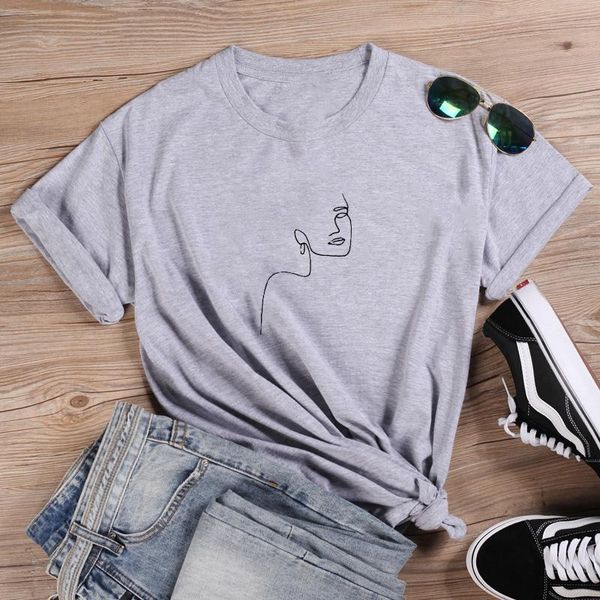 women's t-shirt organic cotton shirt short sleeve tshirt women o-neck funny t casual tee femme, White
women's t-shirt organic cotton shirt short sleeve tshirt women o-neck funny t casual tee femme, White