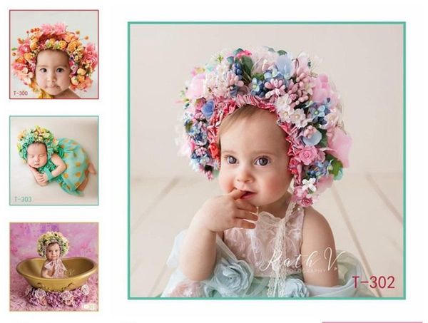 lazychild 2021 romantic wreath cute flowers florals hat born baby pography props handmade colorful bonnet caps & hats, Yellow
lazychild 2021 romantic wreath cute flowers florals hat born baby pography props handmade colorful bonnet caps & hats, Yellow
