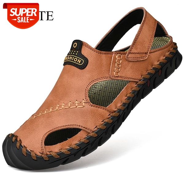 fashion men sandals comfortable breathable men casual leather sandals roman summer outdoor beach big size 38-46 #lp7w, Black
fashion men sandals comfortable breathable men casual leather sandals roman summer outdoor beach big size 38-46 #lp7w, Black