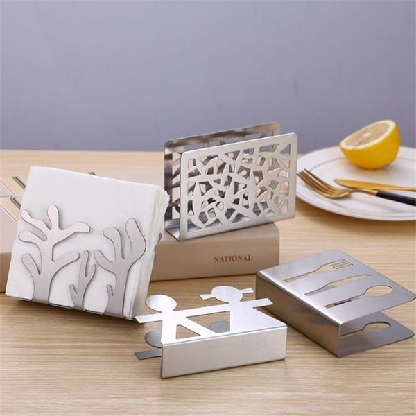 tissue boxes & napkins creative stainless steel napkin rack box serviette holder organizer dispenser storage case table decoration home part
tissue boxes & napkins creative stainless steel napkin rack box serviette holder organizer dispenser storage case table decoration home part