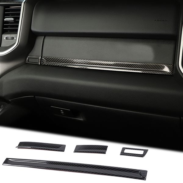 carbon fiber center console decoration strip abs interior accessories for dodge ram 18-20 4pcs
carbon fiber center console decoration strip abs interior accessories for dodge ram 18-20 4pcs