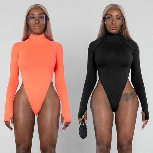 women's jumpsuits & rompers women long sleeve turtleneck bodycon bodysuit summer autumn solid skinny stretch jumpsuit ladies clothes cl, Black;white
women's jumpsuits & rompers women long sleeve turtleneck bodycon bodysuit summer autumn solid skinny stretch jumpsuit ladies clothes cl, Black;white