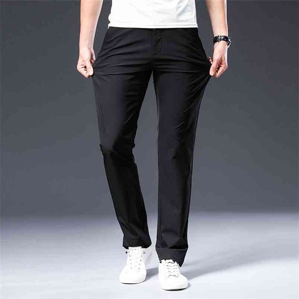 mens summer pant light fashion stretch spandex straight trouser classic dress non-iron black beige formal husband male 210715
mens summer pant light fashion stretch spandex straight trouser classic dress non-iron black beige formal husband male 210715