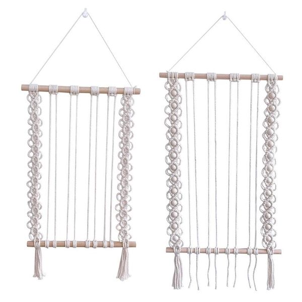 hair accessories nordic bohemian macrame bow clips holder woven tassels hairpins headband organizer wooden stick wall hanging display, Slivery;white
hair accessories nordic bohemian macrame bow clips holder woven tassels hairpins headband organizer wooden stick wall hanging display, Slivery;white