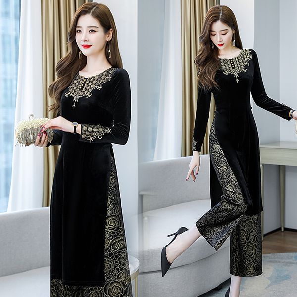 traditional asia ethnic clothing indian style embroidered dress classical black national asian sets oriental elegant costume, Red
traditional asia ethnic clothing indian style embroidered dress classical black national asian sets oriental elegant costume, Red