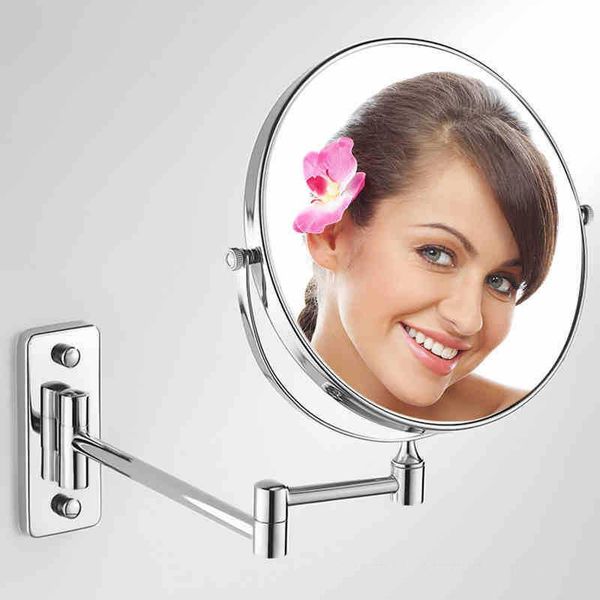inch metal dressing wall mirror foldable bathroom decorative double hanging mirrors round 3 times magnifying glass
inch metal dressing wall mirror foldable bathroom decorative double hanging mirrors round 3 times magnifying glass