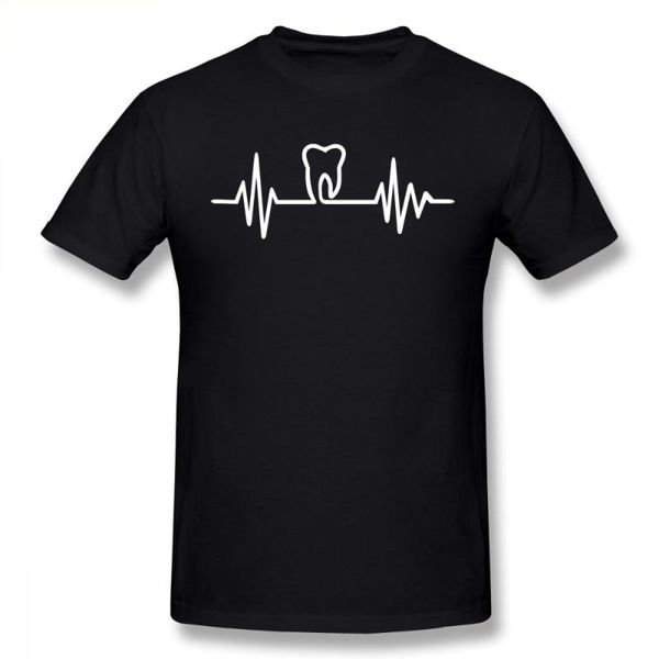 cute men's t-shirt dentist heartbeat short sleeve cotton round neck big size for tees shirt t-shirts, White;black
cute men's t-shirt dentist heartbeat short sleeve cotton round neck big size for tees shirt t-shirts, White;black