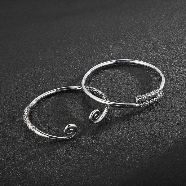 titanium steel hoop curse open bracelet for men and women a pair of wishful golden couple bracelets bangle, Black
titanium steel hoop curse open bracelet for men and women a pair of wishful golden couple bracelets bangle, Black
