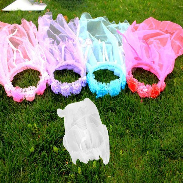 bridal veils children princess hairband one layer tulle flowers garland wedding party wreath headband solid color beaded tassel, Black
bridal veils children princess hairband one layer tulle flowers garland wedding party wreath headband solid color beaded tassel, Black