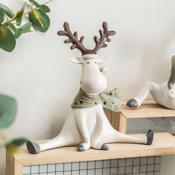 decorative objects & figurines nordic christmas deer resin ornament sculpture animal simulation handicraft lover's decoration interior
decorative objects & figurines nordic christmas deer resin ornament sculpture animal simulation handicraft lover's decoration interior