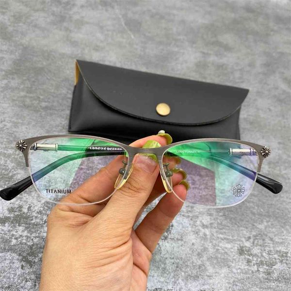 80% off store online crosin glasses frame ultra light pure titanium half men's small face myopia flat lens, White;black
80% off store online crosin glasses frame ultra light pure titanium half men's small face myopia flat lens, White;black