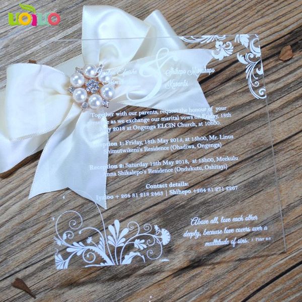 greeting cards 50pcs wedding acrylic invitation card flower design pattern printing with price
greeting cards 50pcs wedding acrylic invitation card flower design pattern printing with price