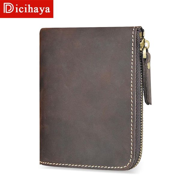 wallets dicihaya zipper crazy horse genuine leather men card holder slim thin smart magic wallet small short coin purse male, Red;black
wallets dicihaya zipper crazy horse genuine leather men card holder slim thin smart magic wallet small short coin purse male, Red;black