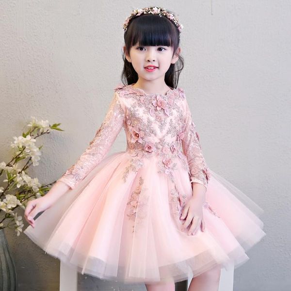 girl's dresses glizt flower girls pink wedding kids long sleeve bead appliques lace party princess birthday dress first communion gown, Red;yellow
girl's dresses glizt flower girls pink wedding kids long sleeve bead appliques lace party princess birthday dress first communion gown, Red;yellow