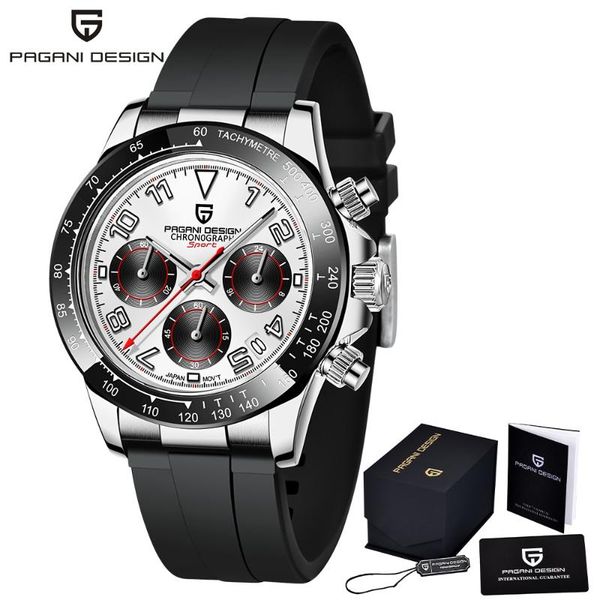 wristwatches pagani design 40mm men's quartz watches rubber strap waterproof multifunction chronograph, Slivery;brown
wristwatches pagani design 40mm men's quartz watches rubber strap waterproof multifunction chronograph, Slivery;brown