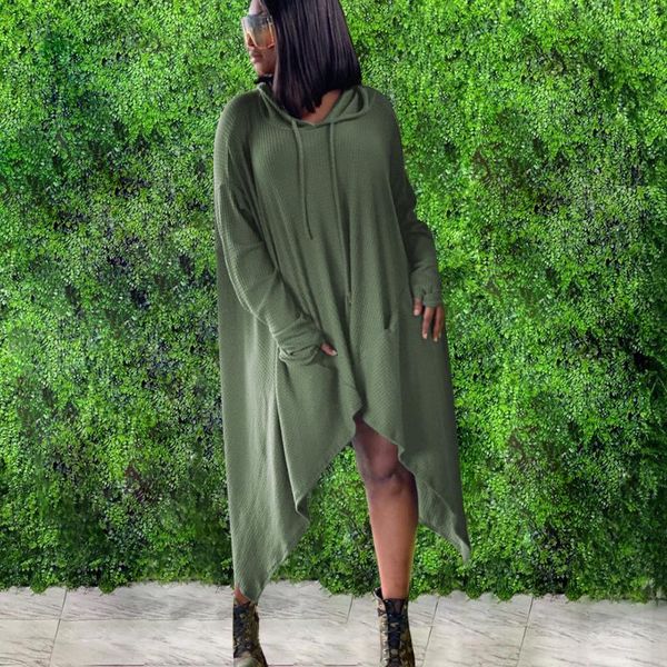 casual dresses zaggin 2021 spring fashion women street style long sleeve hooded collar dress pure color mid dresse, Black;gray
casual dresses zaggin 2021 spring fashion women street style long sleeve hooded collar dress pure color mid dresse, Black;gray