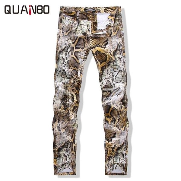 men's pants spring autumn fashion slim trousers men casual snakeskin printing rock nightclubs singers pencil 210715, Black
men's pants spring autumn fashion slim trousers men casual snakeskin printing rock nightclubs singers pencil 210715, Black