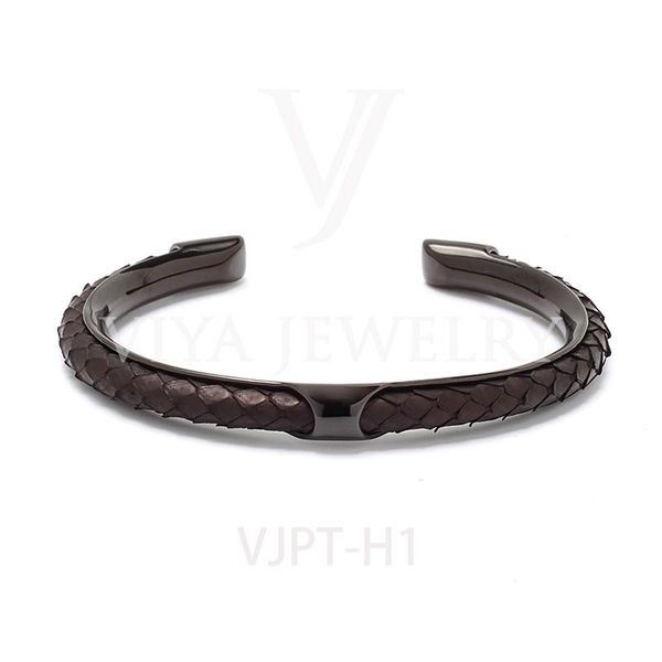 bangle python leather bracelet women men luxury fashion jewelry custom logo christmas/ birthday gift with box dhl, Black
bangle python leather bracelet women men luxury fashion jewelry custom logo christmas/ birthday gift with box dhl, Black